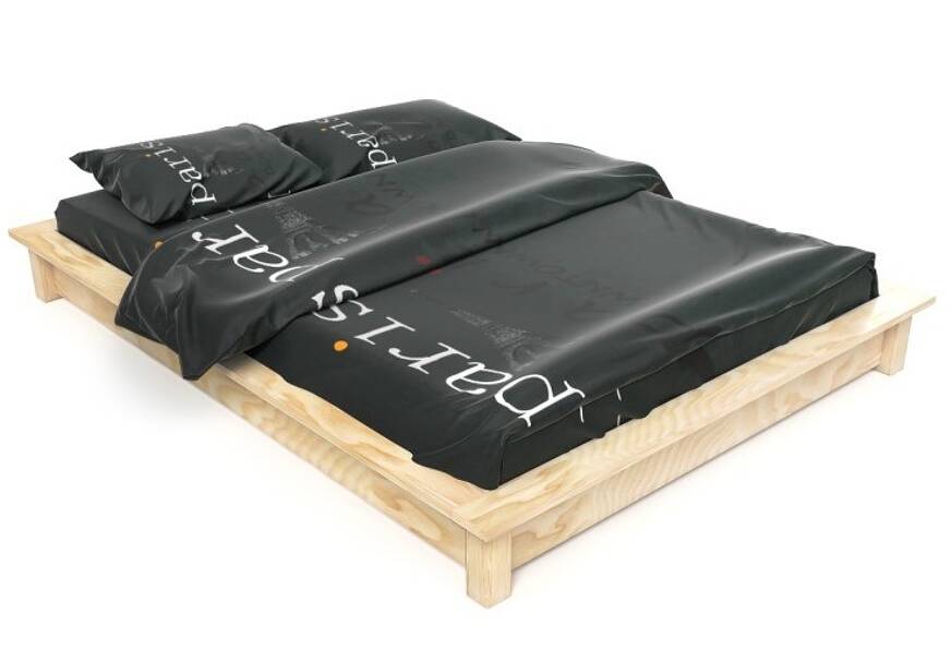 lit futon bois massif